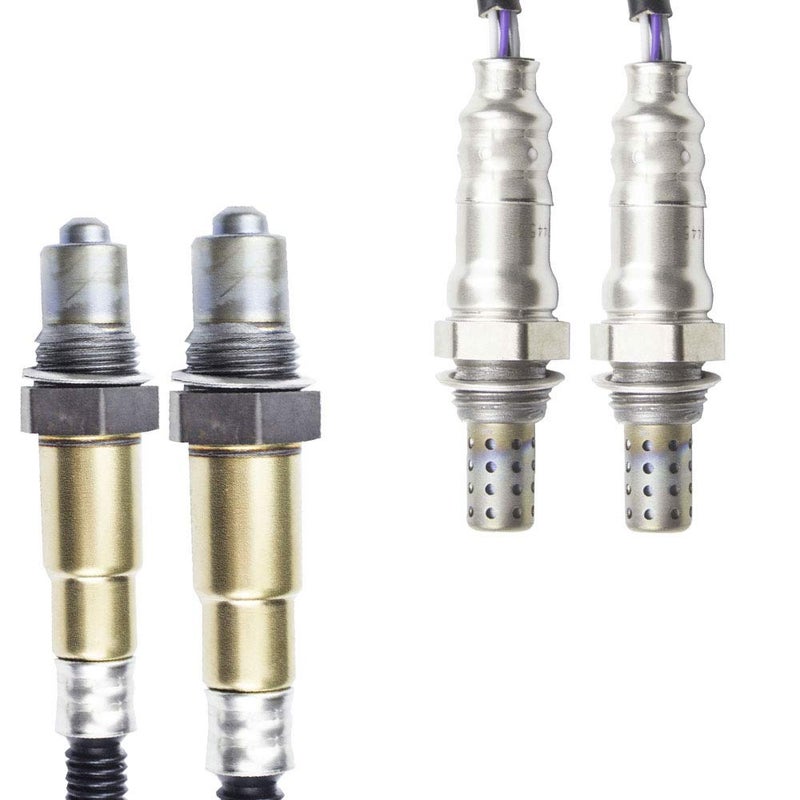 higherbro 4x Oxygen O2 Sensor for 2004 2005 2006 Infiniti QX56 5.6L; 2004-2006 Nissan Titan 5.6L Upstream + Downstream - Image 2
